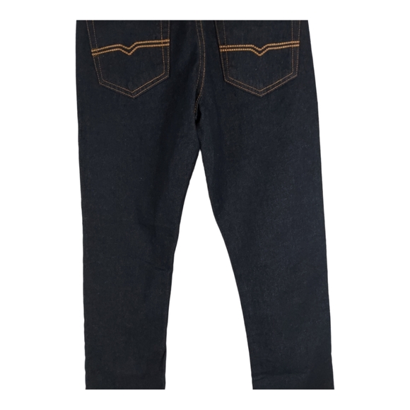 Vintage Genes 1891 Slim Straight Mens Dark Blue Denim Jeans W 28 ,L 30 NWOT - Picture 10 of 11